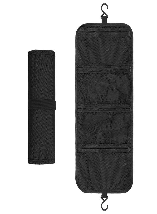 Vincreem Dance Shoe Organizer Hanging 4 Mesh Pockets Portable Shoe Bag Travel Foldable Dance Hanging Organizer for Ballet Competition Accessories, Unisex-adult - Image 1